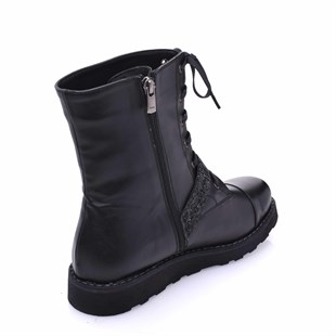 Costo shoesBot ve Çizme Modellerimiz19242 SIYAH Büyük Numara Bayan Ayakkabı