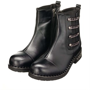 Costo shoesBot ve Çizme Modellerimiz41,42,43,44 Siyah Sıcak Astar Büyük Numara Kadın Bot