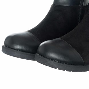Costo shoesBot ve Çizme ModellerimizK101-2 Siyah Büyük Numara Özel Seri Kadın Botları