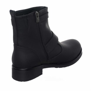 Costo shoesBot ve Çizme ModellerimizK313-4 Siyah Nubuk Büyük Numara Kadın Botları