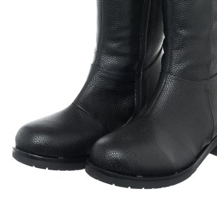 Costo shoesBot ve Çizme ModellerimizK341 Siyah Üst Kalite Geniş Kalıp Kadın Çizme