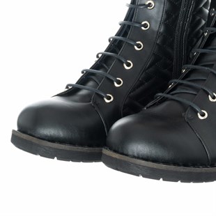 Costo shoesBot ve Çizme ModellerimizK721-1 Siyah Büyük Numara Kadın Botları