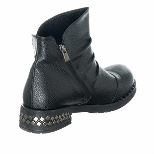 Costo shoesBot ve Çizme ModellerimizK731-1 Siyah Özel Seri Büyük Numara Kadın Bot