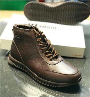 Costo shoesBot ve Çizmeler45 - 46 - 47 - 48 -49 - 50 AG7044 Kahve Büyük Numara Dana Derisi Rahat Geniş Kalıp Erkek Bot