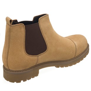 Costo shoesBot ve Çizmeler45 - 46 - 47 - 48 -49 - 50  GG1284 Kum Nubuk  Büyük Numara Dana Derisi Rahat Geniş Kalıp Erkek Bot
