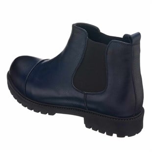 Costo shoesBot ve Çizmeler45 - 46 - 47 - 48 -49 - 50  GG1284 Lacivert  Büyük Numara Dana Derisi Rahat Geniş Kalıp Erkek Bot