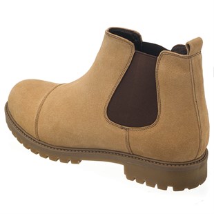 Costo shoesBot ve Çizmeler45 - 46 - 47 - 48 -49 - 50  GG1284 Kum Nubuk  Büyük Numara Dana Derisi Rahat Geniş Kalıp Erkek Bot