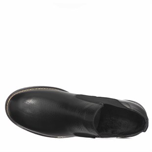 Costo shoesBot ve ÇizmelerCS623 Siyah Rolax Deri Büyük Numara VİP Erkek Bot Kauçuk Rahat Taban 