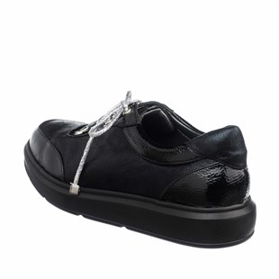İri AdamBüyük Numara Kadın Ayakkabı4411 Siyah Özel Seri Büyük Numara Kadın Ayakkabı