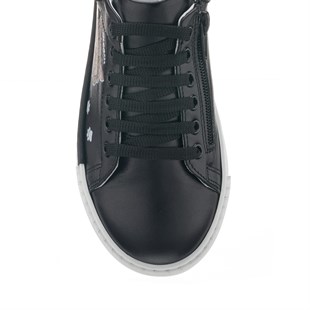 Costo shoesÇocukOKS106 Siyah Deri Üst Kalite Çocuk Ayakkabısı