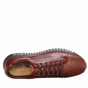 Costo shoesDeri Spor AyakkabılarN1011 Kahve Bağlı Büyük numara Erkek Spor Ayakkabı Rahat Geniş Kalıp Kauçuk Taban