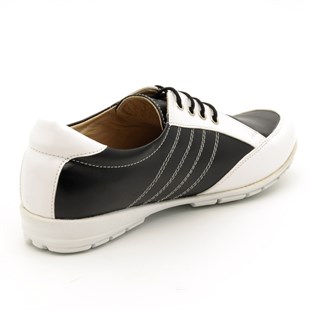 Costo shoesGündelik ve Rahat Modeller1930 beyaz siyah Büyük Numara Kadın Ayakkabıları