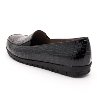 Costo shoesGündelik ve Rahat Modeller200591 Siyah BaskiBüyük Numara Bayan Ayakkabı