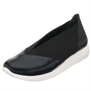 Costo shoesGündelik ve Rahat Modeller41-42-43-44 Numaralarda A1357 Siyah Sıvama Lastikşik Ortopedik Rahat Taban Günlü Büyük Numara Kadın Ayakkabı