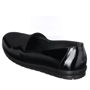 Costo shoesGündelik ve Rahat Modeller41,42,43,44 DRL1123 Siyah Streç Büyük Numara Gündelik Rahat Geniş Kalıp Özel Tasarım Babet Ayakkabı