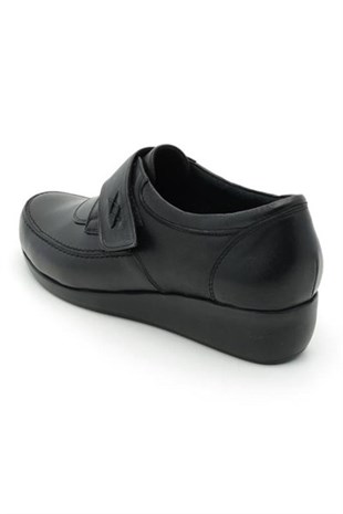 Free FourGündelik ve Rahat ModellerD-1002 Siyah Büyük Numara Kadın Ayakkabı