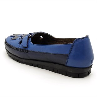 Costo shoesGündelik ve Rahat ModellerT054 MAVI Büyük Numara Bayan Ayakkabı