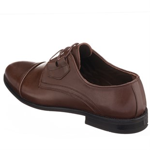 Costo shoesKlasik Modeller45,46,47,48,49,50 Numaralarda NV1945 Kahve Analin  Erkek Ayakkabısı