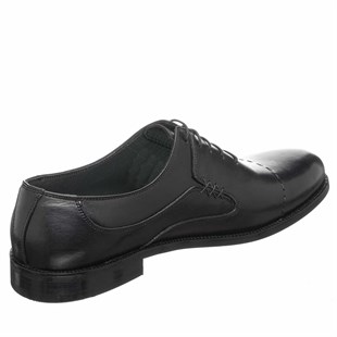 Costo shoesKlasik ModellerCS1365 Siyah Dana Derisi  Üst Kalite Büyük Numara Erkek Klasik Ayakkabı Rahat Geniş Kalıp 