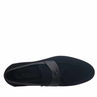 Costo shoesKlasik ModellerKD0696 Siyah Süet Neolit Taban Üst Kalite Deri Büyük Numara Erkek Ayakkabı
