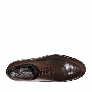Costo shoesKlasik ModellerUS2565 Kahve Vİp Hafif Eva Taban Büyük Numara Ayakkabı 