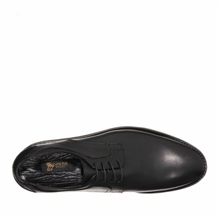 Costo shoesKlasik ModellerUs4296-1 Siyah Deri Hafif Eva Taban Büyük numara Vip Ayakkabı