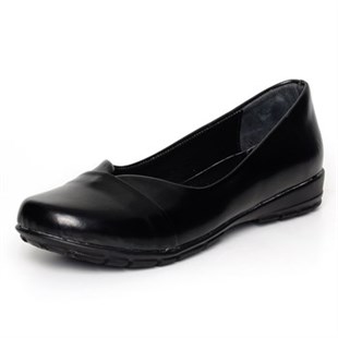 Costo shoesTerlik Sandalet ve Babet ModellerimizKT238 Siyah Büyük Numara Bayan Ayakkabı