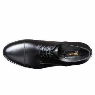 Costo shoesV.İ.P Erkek AyakkabılarUS190509 Siyah Analin Üst Kalite El İşçiliği Erkek Ayakkabısı