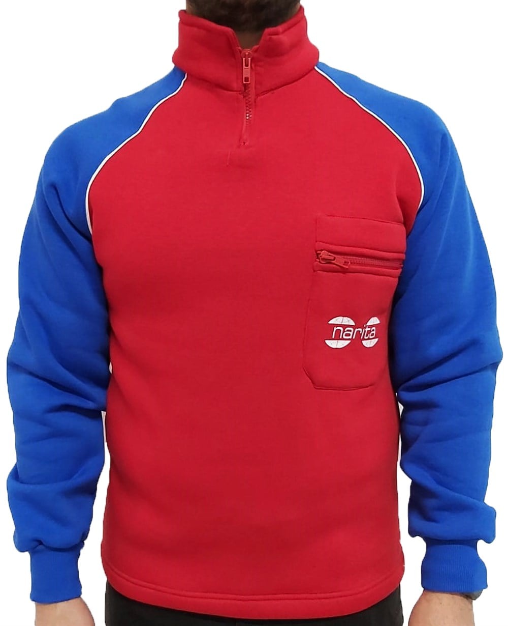 Dik Yaka Reglan Kol Sweatshirt