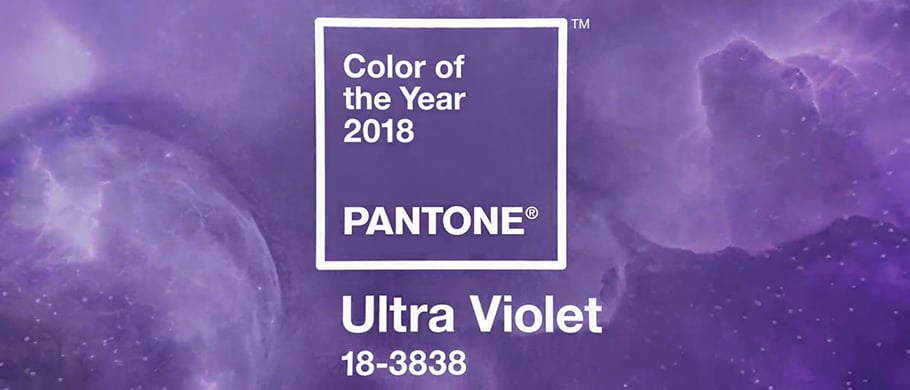 Pantone Announces The Color of 2018 'Ultra Violet'