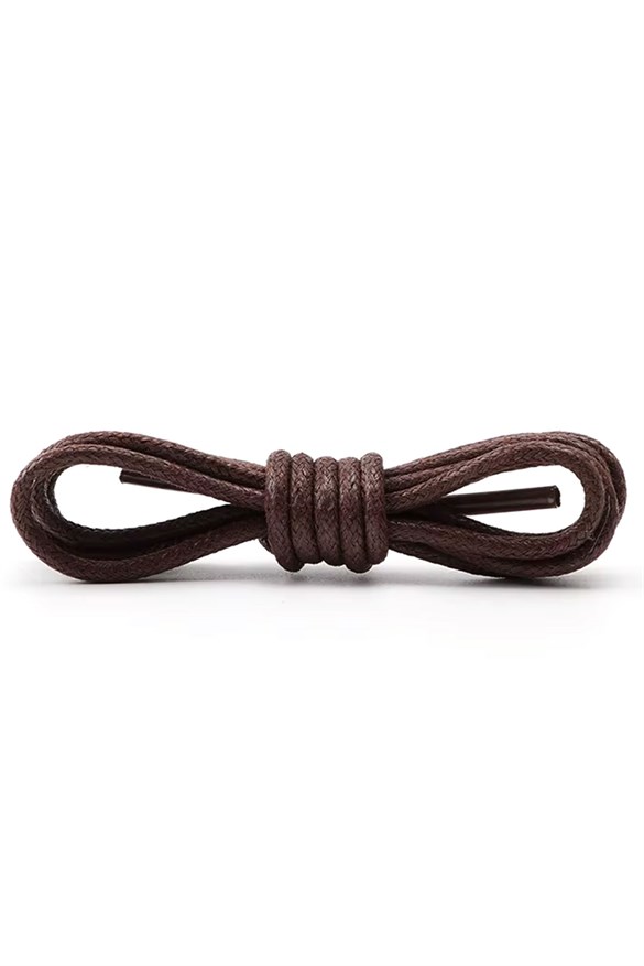 50 Cm Kahverengi Mumlu Klasik Ayakkabı Bağcığı