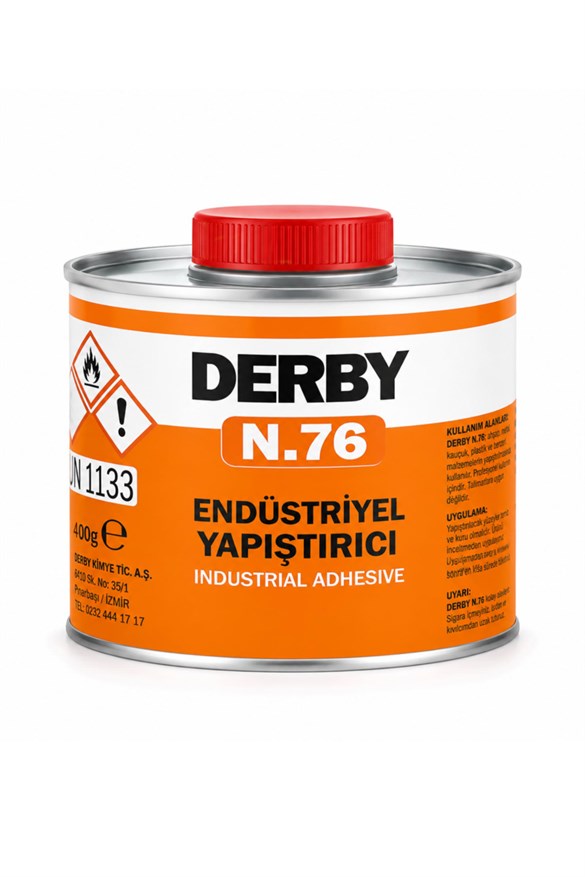 Derby N.76 400 g Endüstriyel Kontakt Teneke Yapıştırıcı