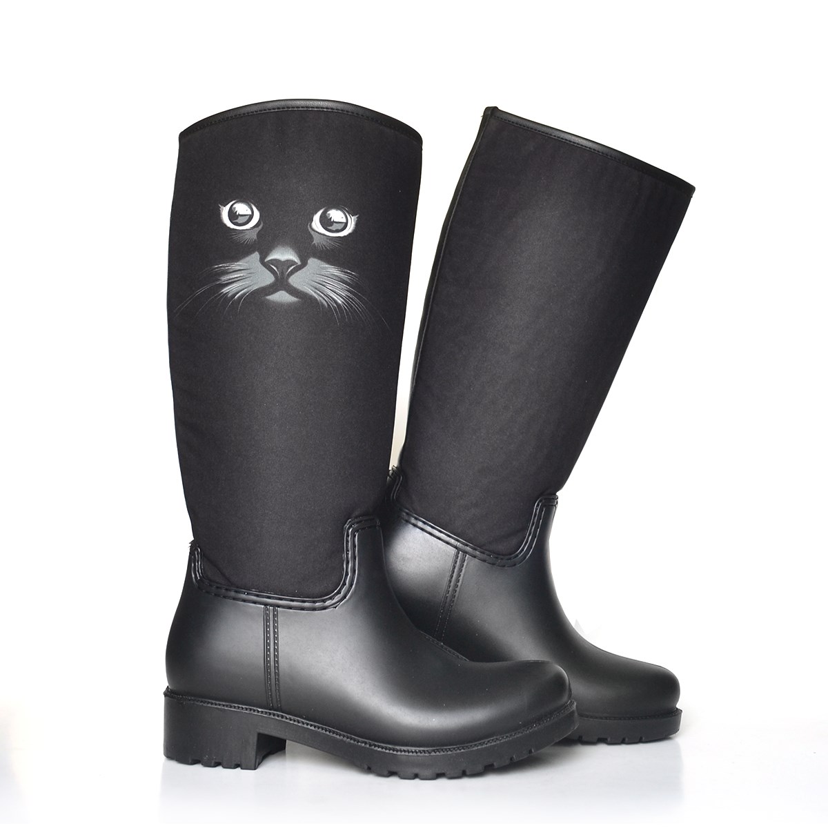 Silence Of The Bees Rain Boots Long-Bjack