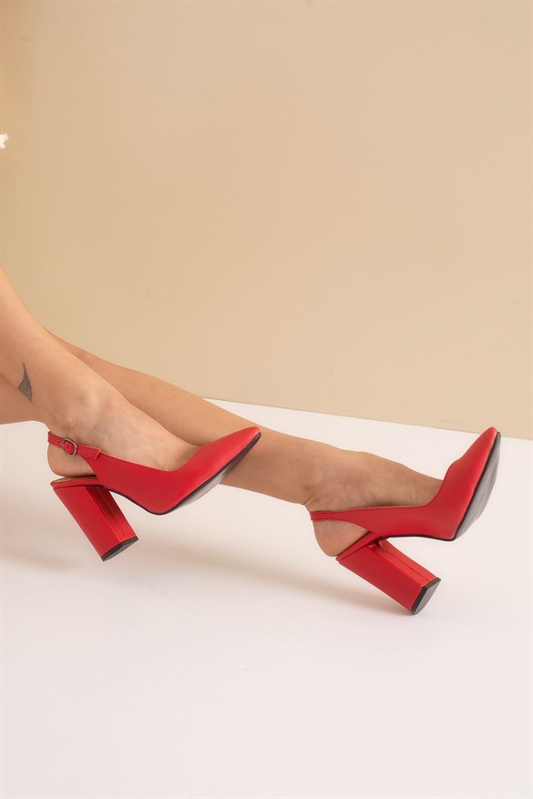 Dianna Kırmızı Topuklu Ayakkabı    