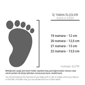 Bebek Ayakkabı A120-LMT-19