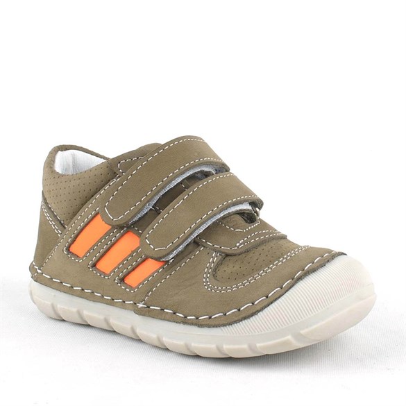 Rakerplus Hakiki Deri Haki İlk Adım Unisex Bebek Ayakkabısı
