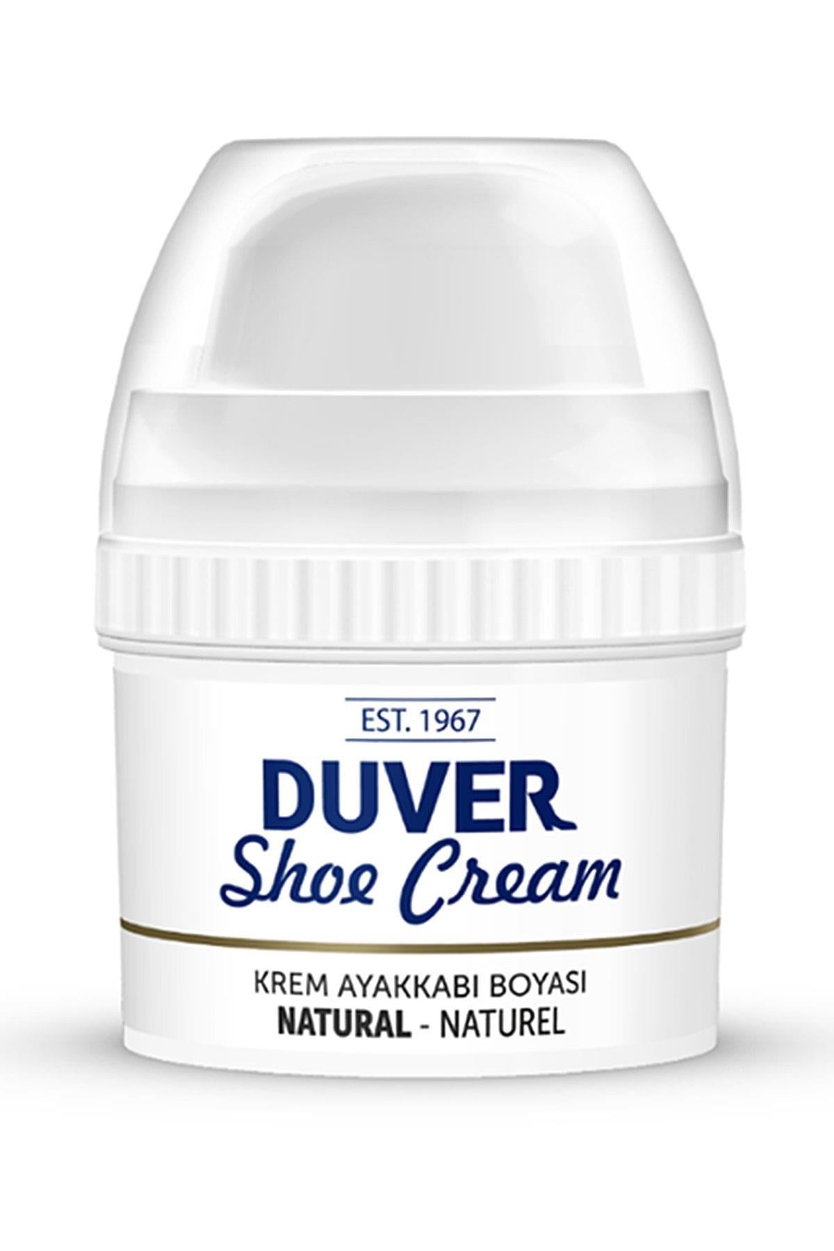 Duver Kendiliğinden Parlaklık Sağlayan Natural Renk Krem 60 Ml Ayakkabı Boyası