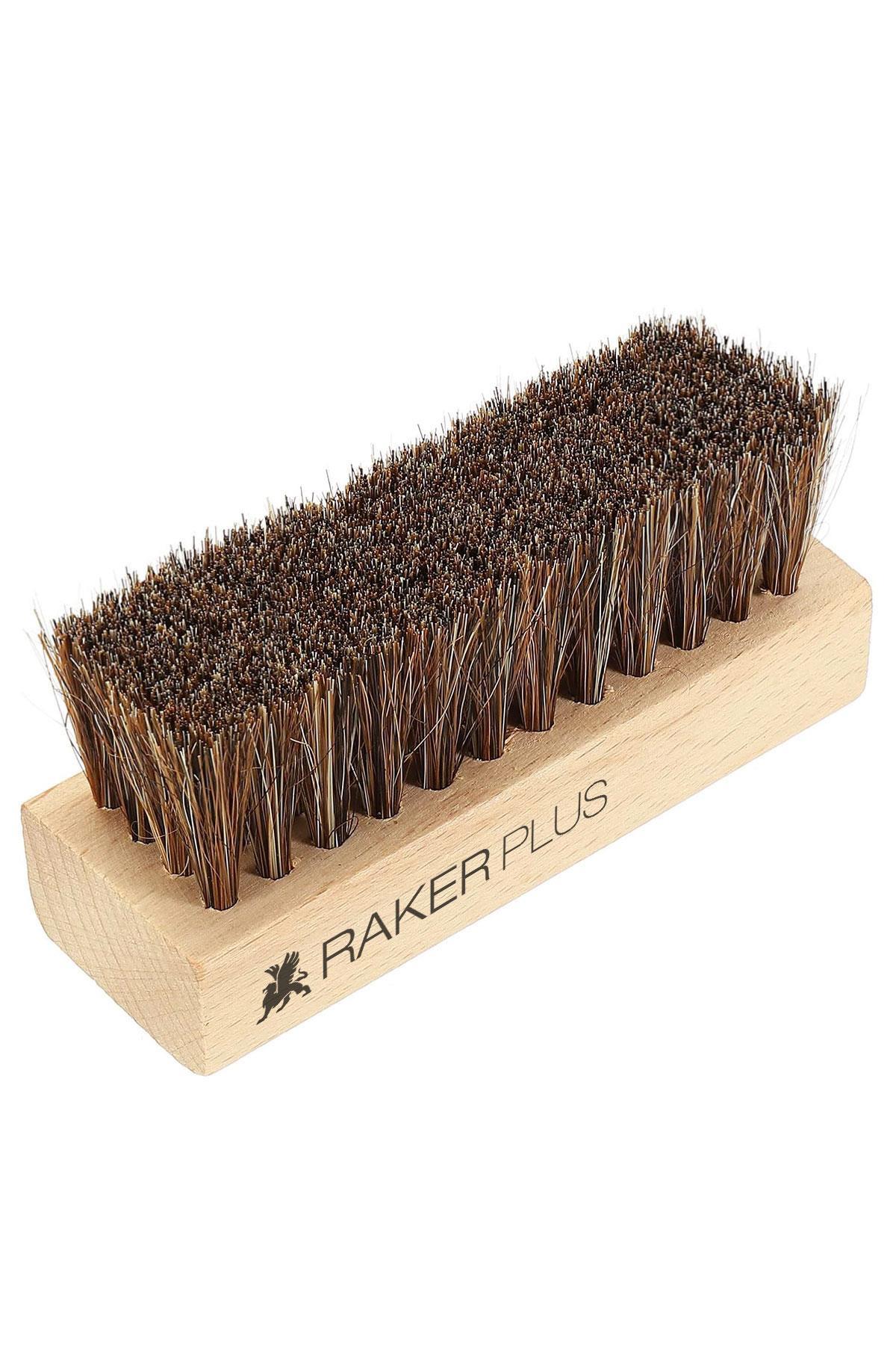 Rakerplus Ahşap Saplı Ayakkabı Temizleme ve Parlatma Fırçası