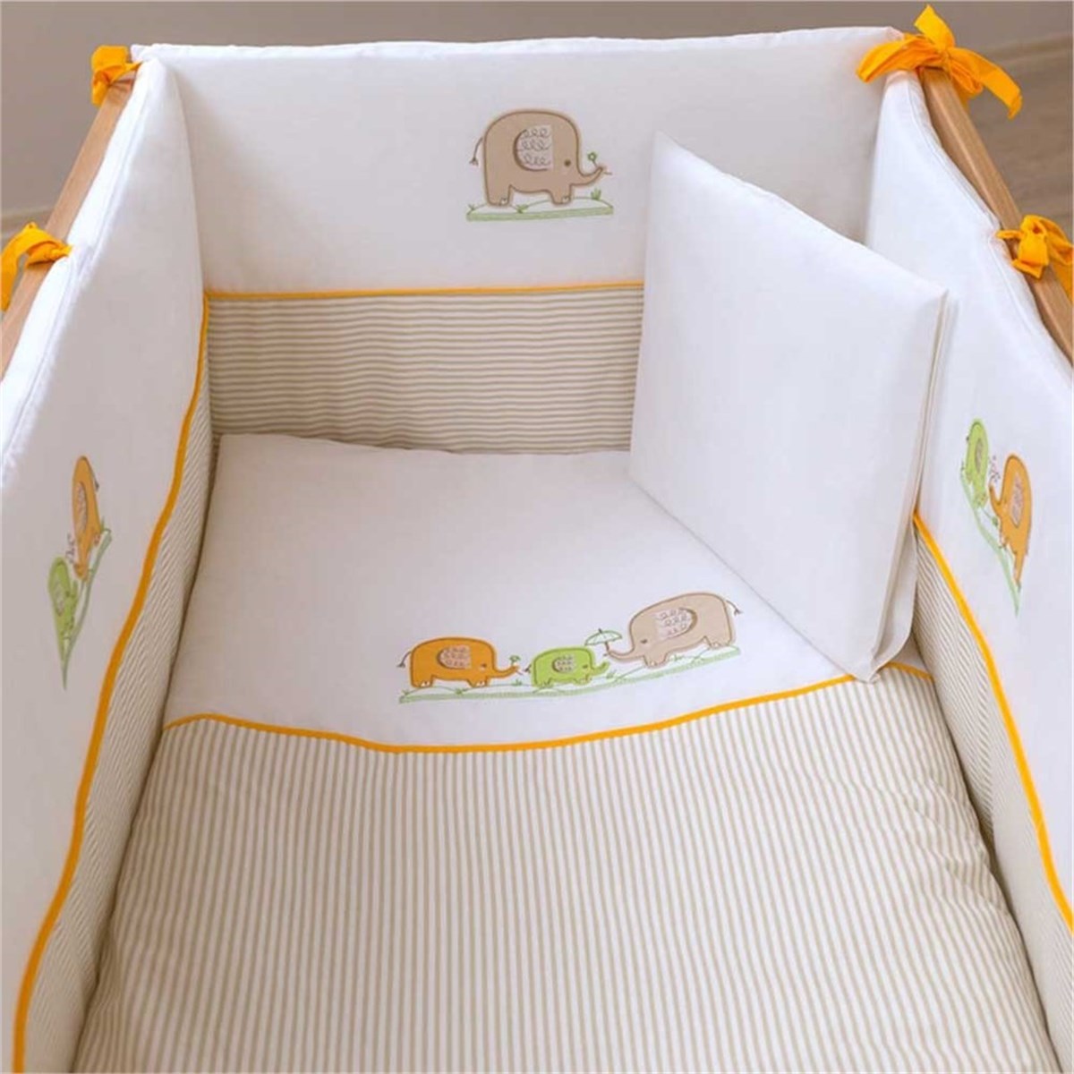 Lolybon Family Mini Park Yatak ve Bebek Beşik Uyku Seti 60x120 9390 -  Bitenzi.com