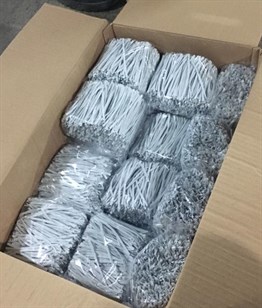 Pvc Kaplı Bağ Teli, Torba Teli, Klips KG