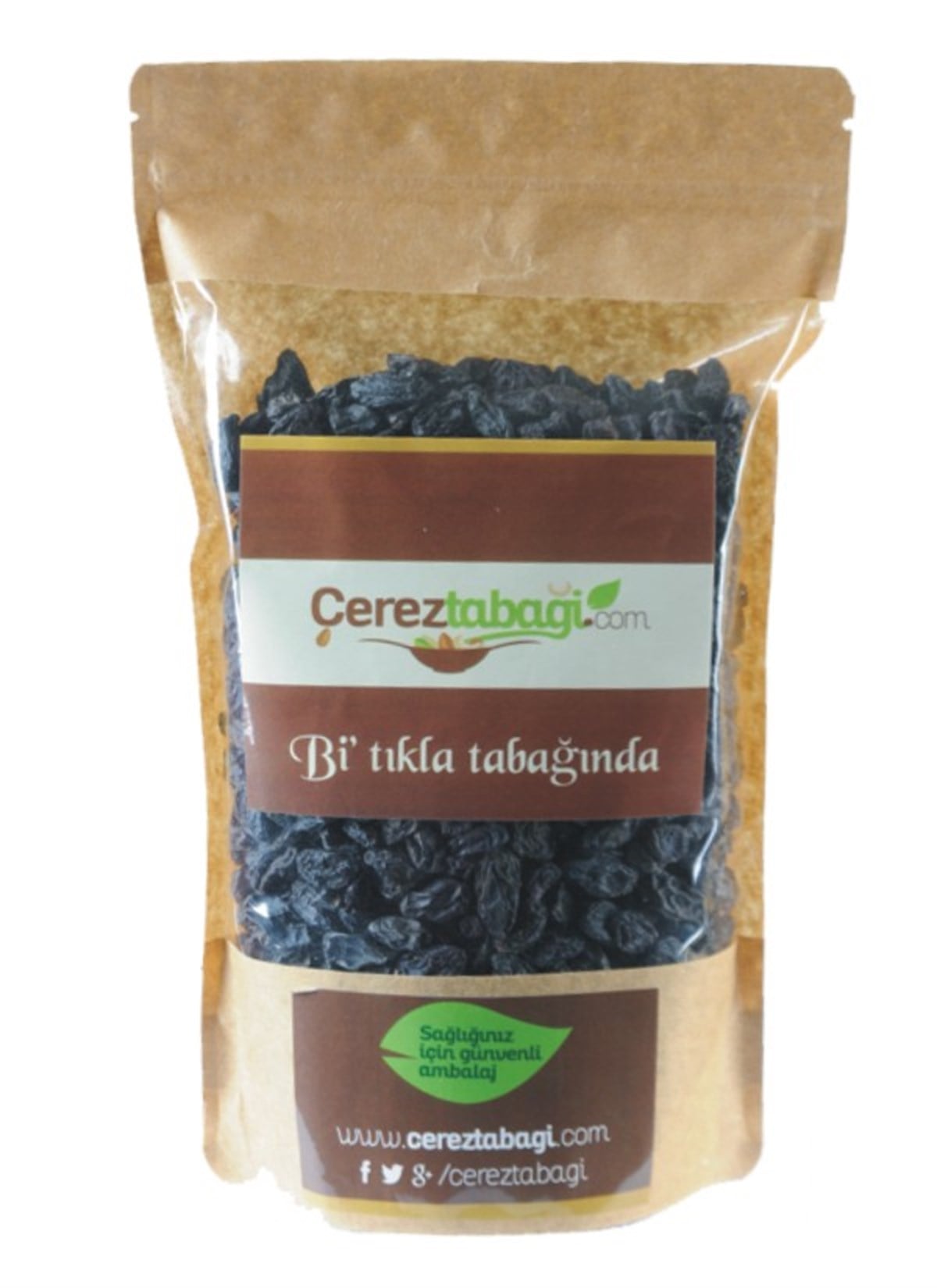 Çekirdekli Siyah Üzüm (Keçimen) - 250 Gr