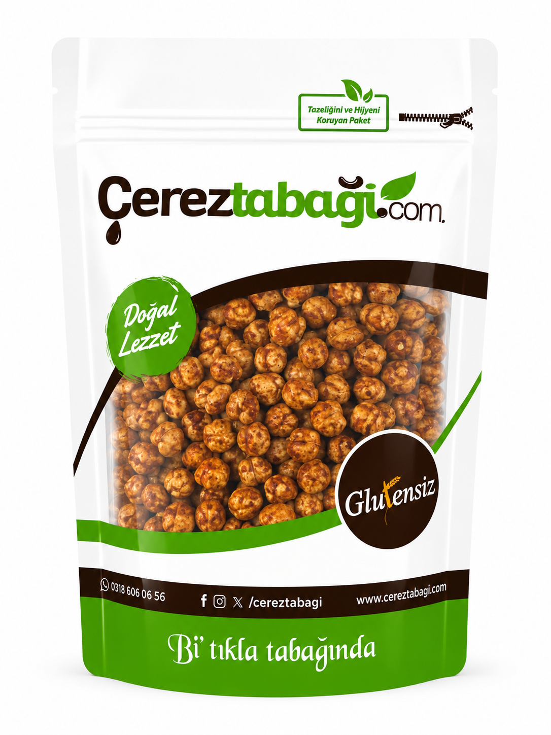 Glutensiz Acılı Leblebi - 250 Gr