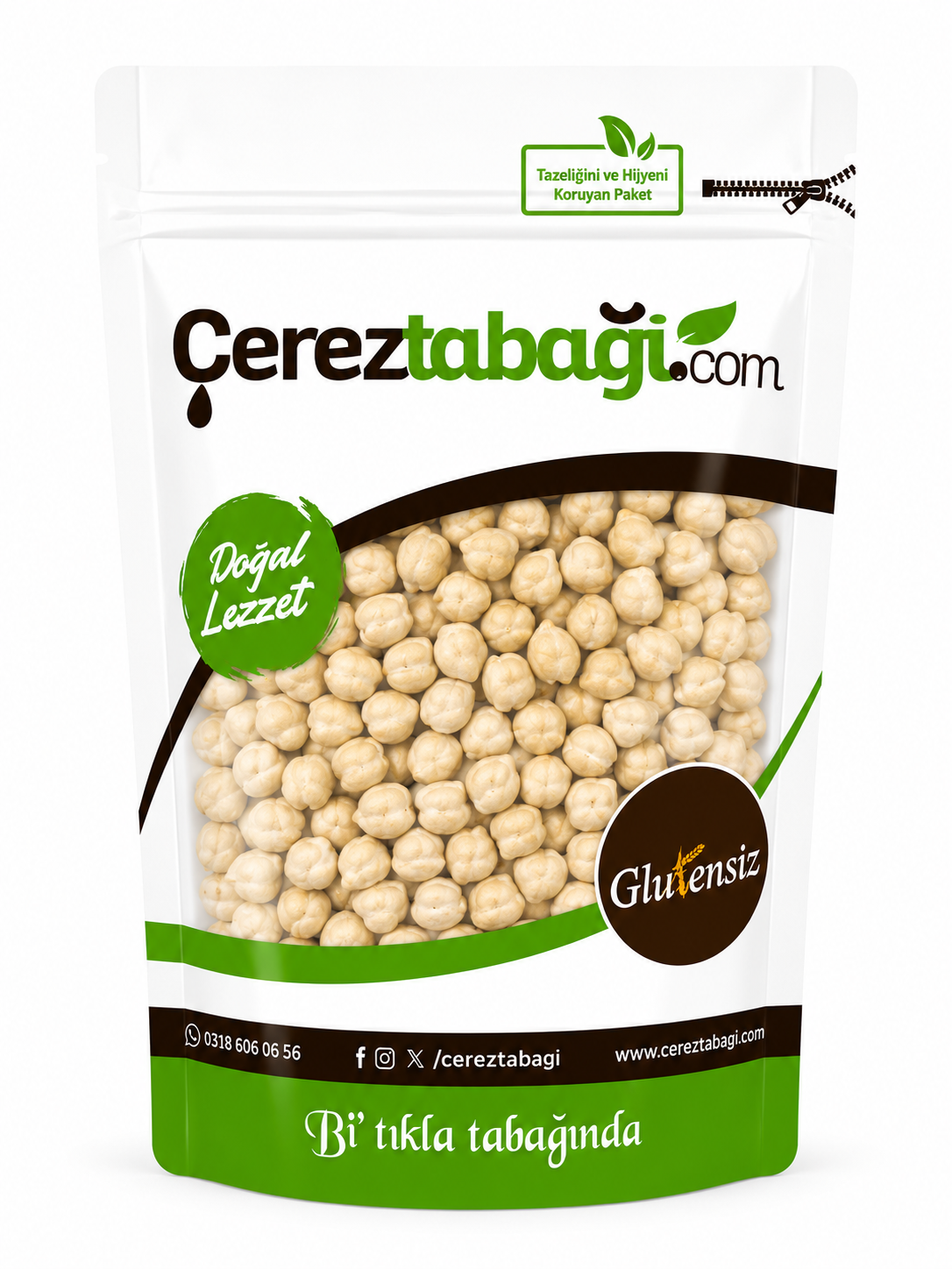 Glutensiz Beyaz Leblebi - 250 Gr