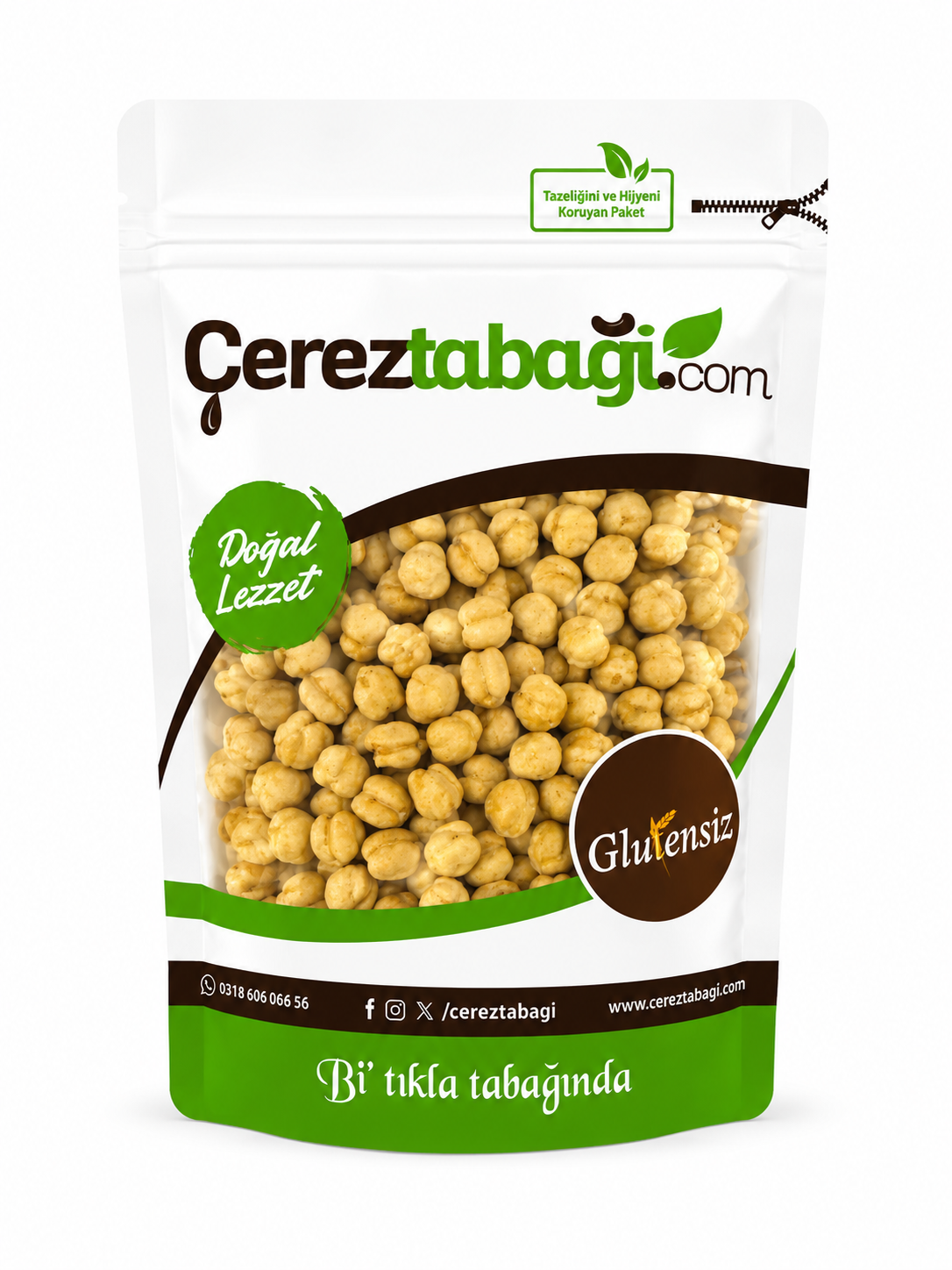 Glutensiz Tuzlu Leblebi - 250 Gr