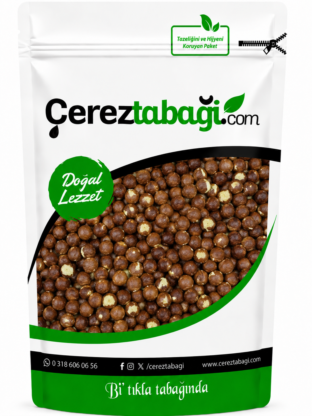 Kavrulmamış Fındık - 250 Gr