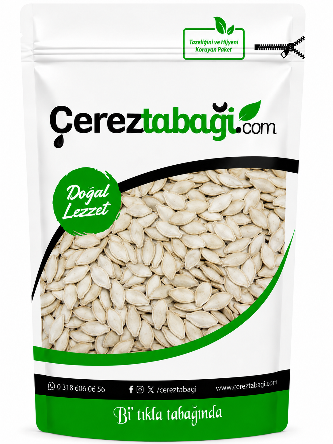 Kavrulmamış Kabak Çekirdeği - 400 Gr