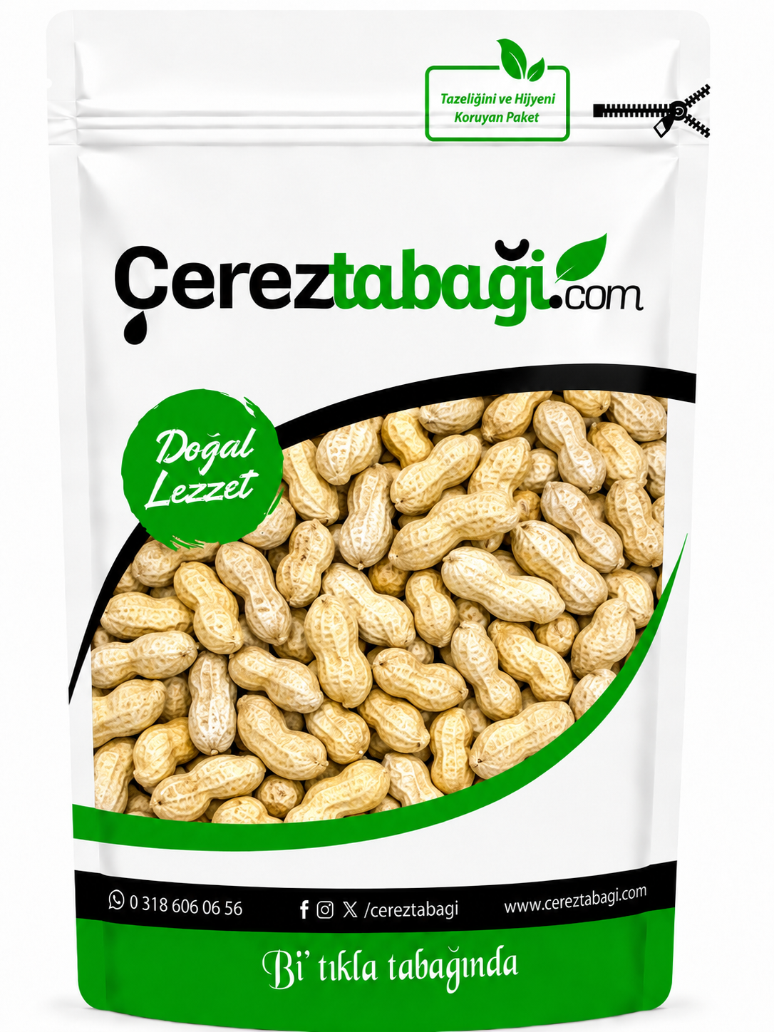 Kavrulmamış Kabuklu Fıstık - 500 Gr