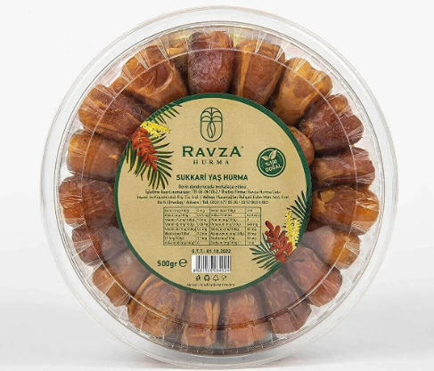 Sukkari Hurması (Yaş Hurma) - 500 Gr