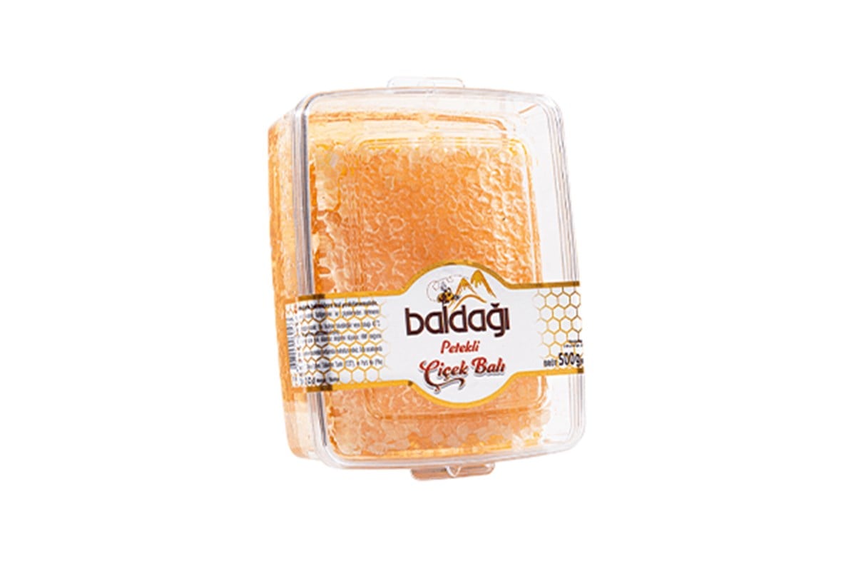Baldağı Petekli Çiçek Balı - 450 Gr