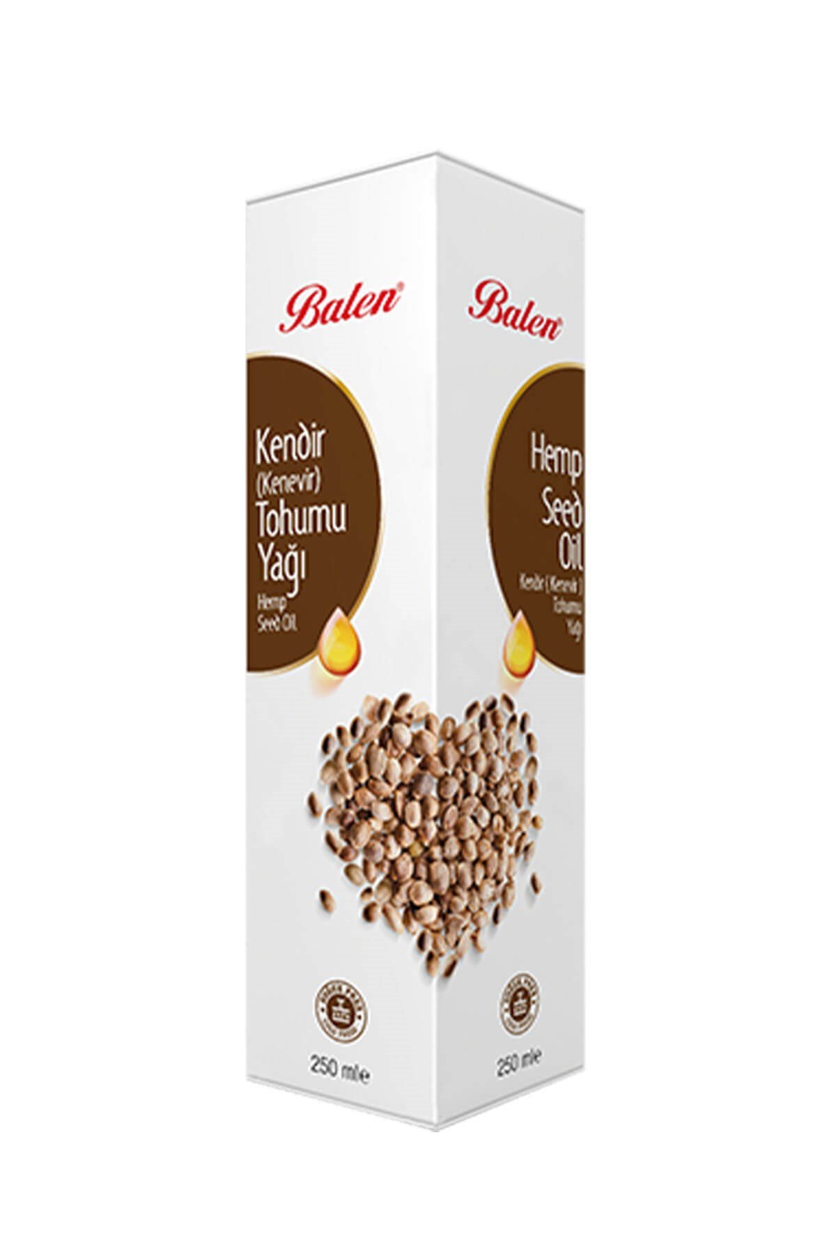 Balen Kendir(Kenevir) Tohumu Yağı 250 Ml